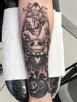 Fan Art Tattoo of Jack Skeleton