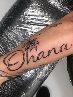 Ohana tattoo Zombies tattoo london
